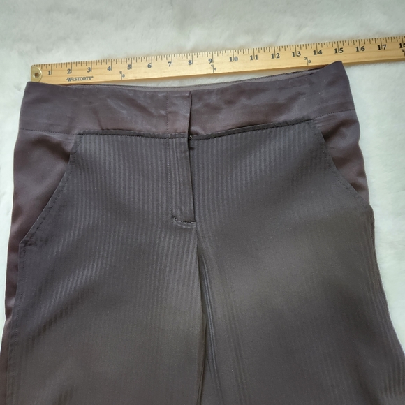 BCBGMAXAZRIA black Stripan capri size 4 - Picture 8 of 15
